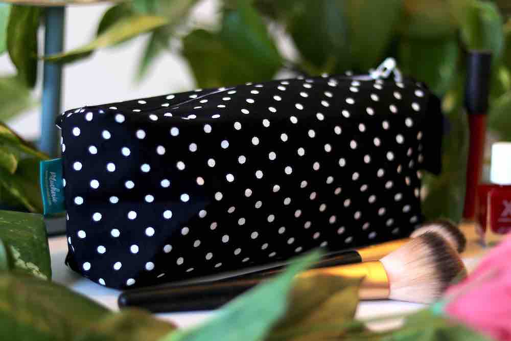 MEDIUM Polka Dot Clutch Bag - with handle